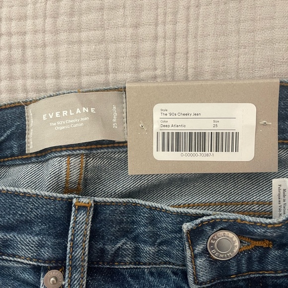 NWT Everlane ’90s Cheeky Jean In Deep Atlantic - Picture 5 of 6